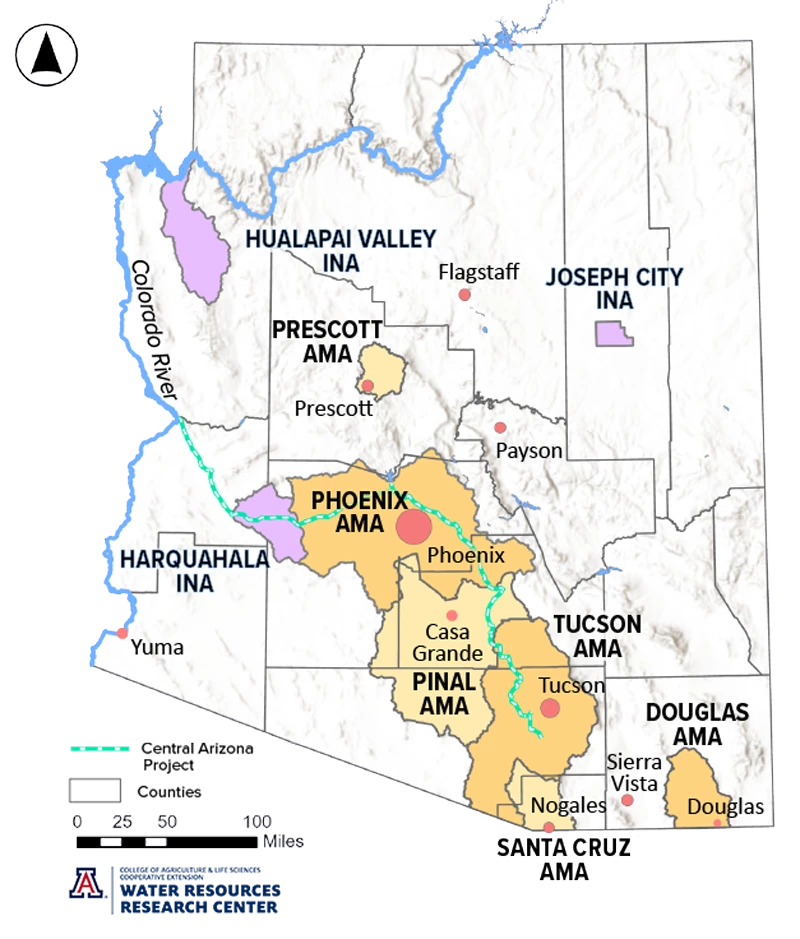 arizona ama map