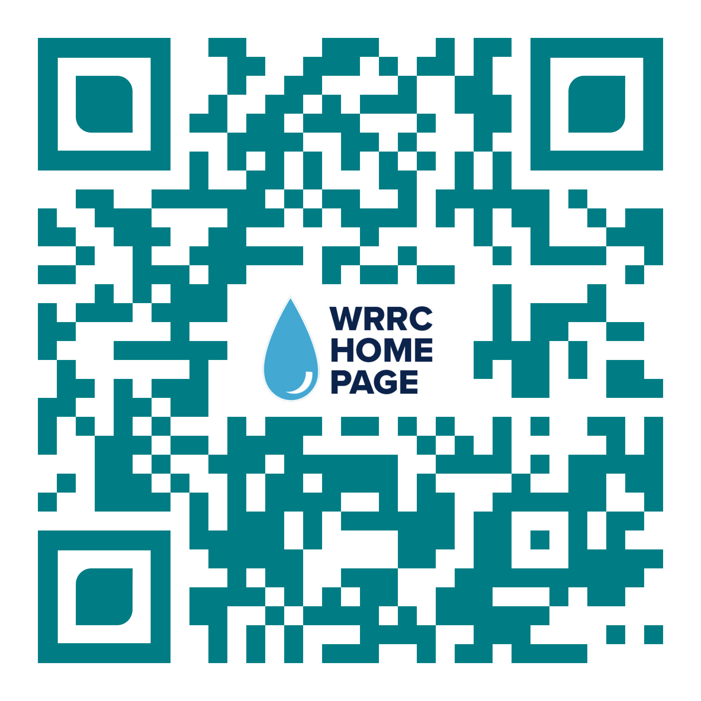 wrrc home page qr code