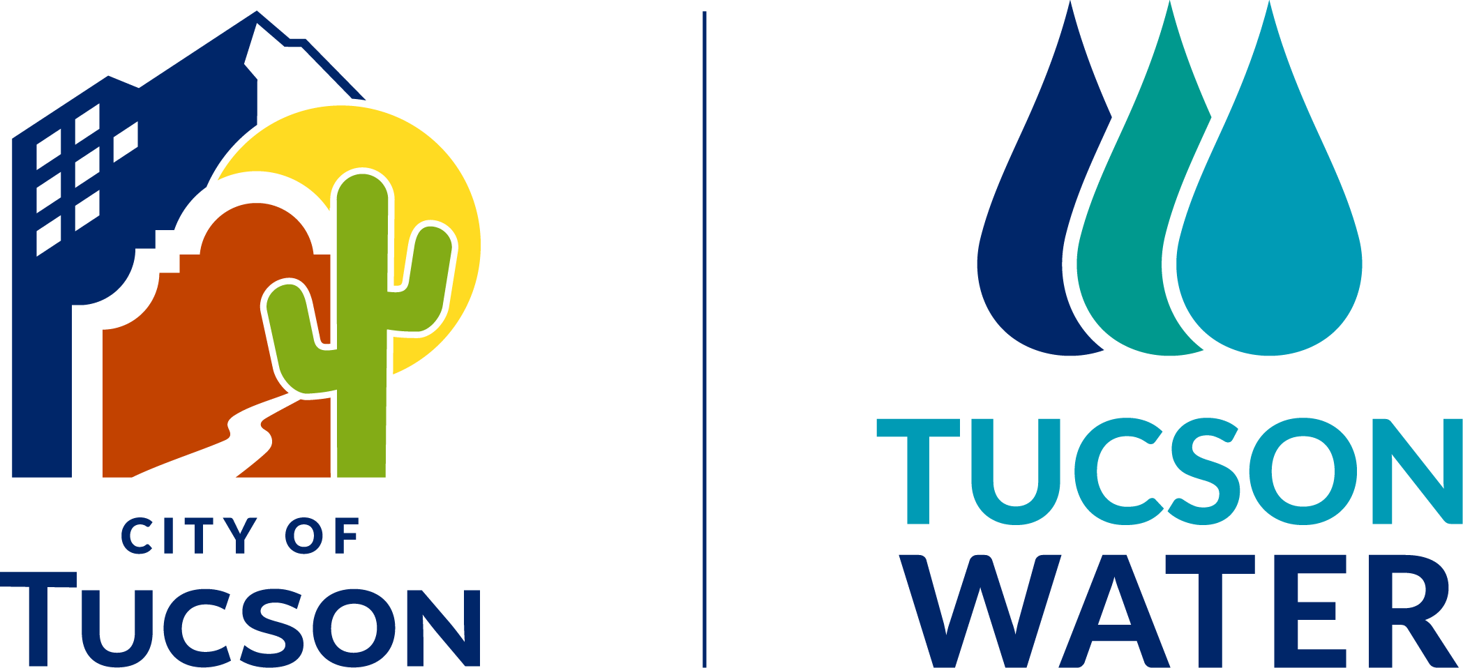 city of tucson and tucson water logo
