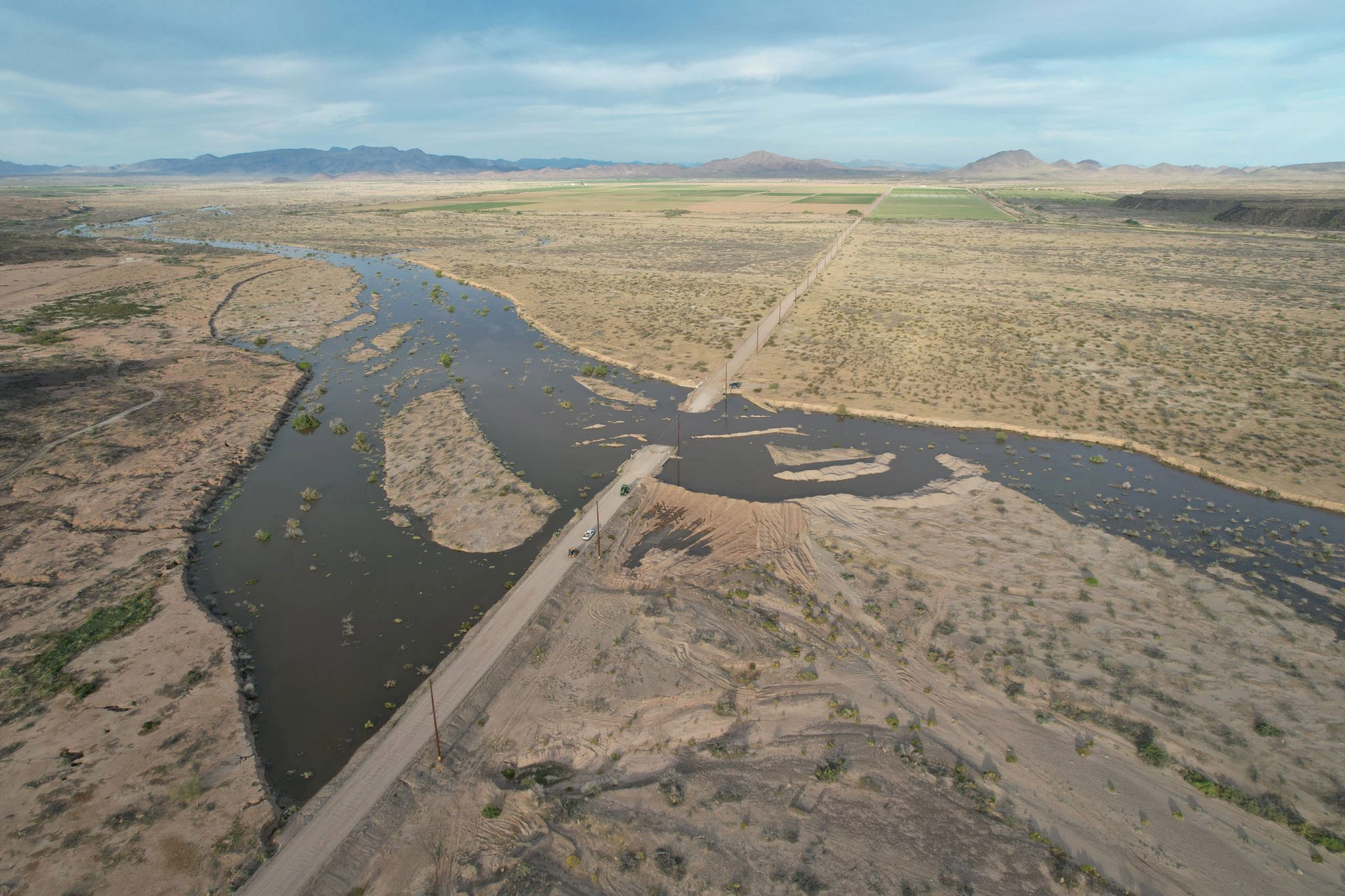 Oatman Farms – Severe Flooding on Farm, Gila Bend, AZ