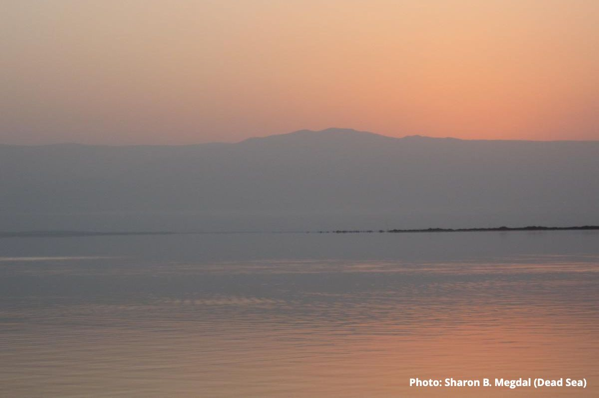 Dead Sea Looking to Jordan