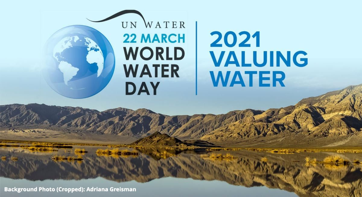 Banner 2021 Valuing Water UN World Water Day