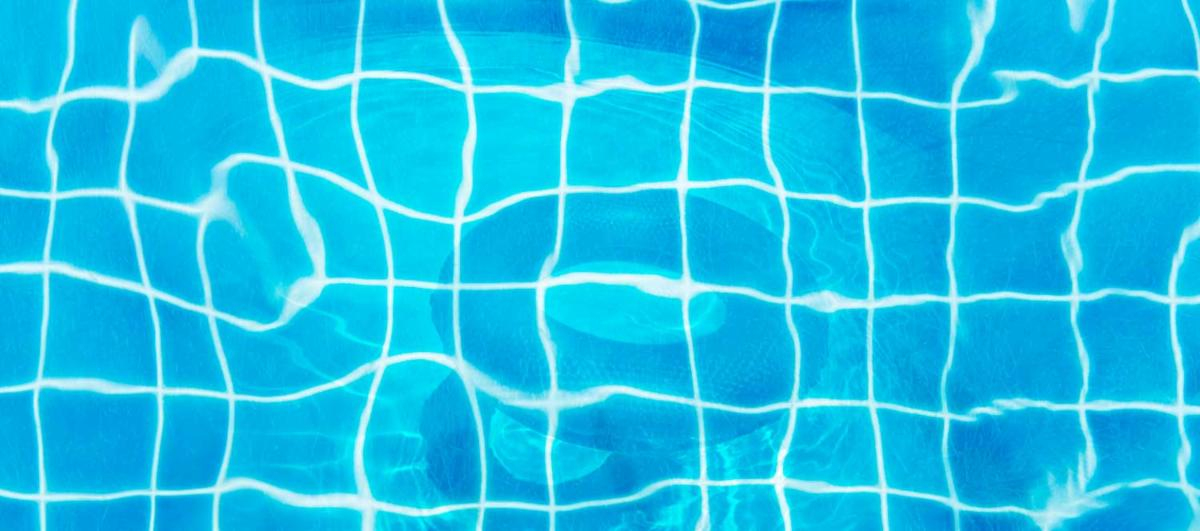 an image of a pool bottom filled with water