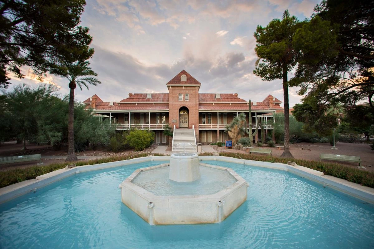 Old Main fountain, University of Arizona