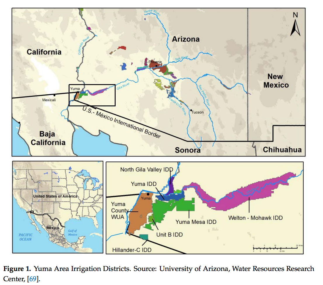 Evaluating Gravity Flow Irrigation With Lessons From Yuma Arizona USA   Yuma Irrigation 1 