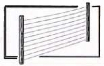 strand smooth wire fence