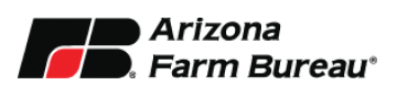 arizona farm bureau logo - black and red