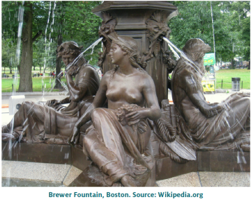 Brewer Fountain, Boston. Source: wikipedia.org