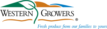 western growers logo featuring a leaf and hills