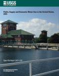 cover of Public Supply and Domestic Water Use in the United States