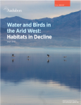 cover of Water and Birds in the Arid West: Habitats in Decline