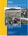 cover of Ambient Groundwater Quality of the Salt River Basin: A 2001-2015 Baseline Study