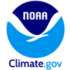 NOAA logo climate.gov