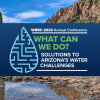 conference 2023 icon and photo of water in arizona